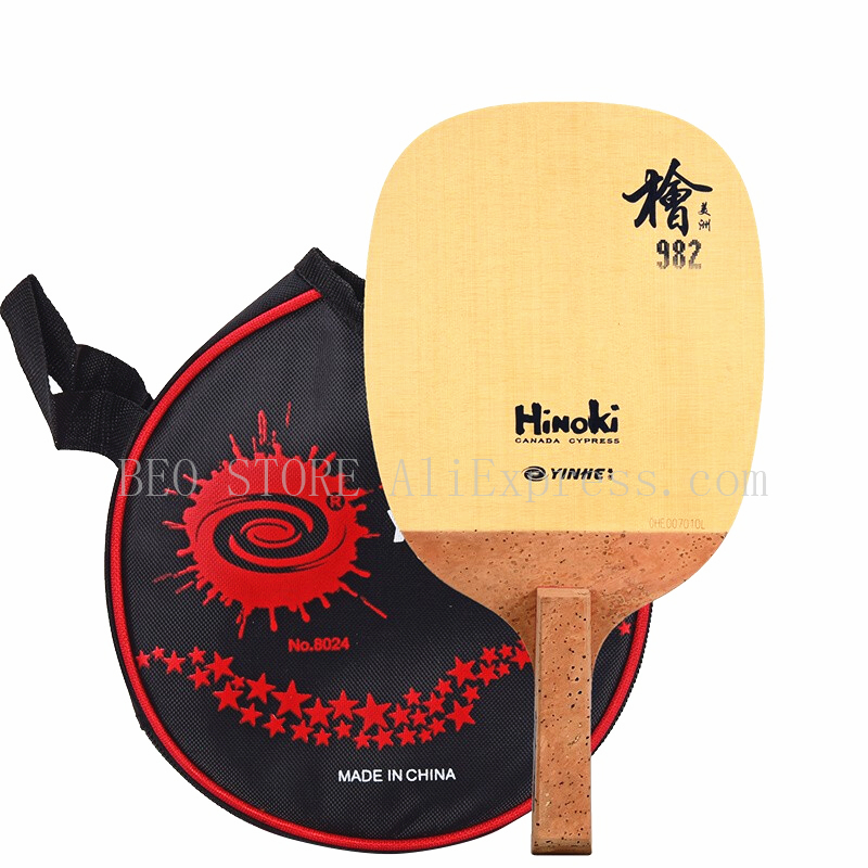 Cricket Bat Tape Ball - YINHE 982 Japanese Penhold JS Hinoki