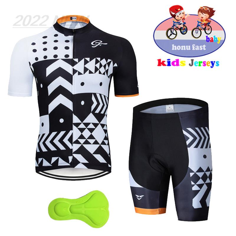 X Sports Equipment - Ensemble de cyclisme pour enfants, maillot