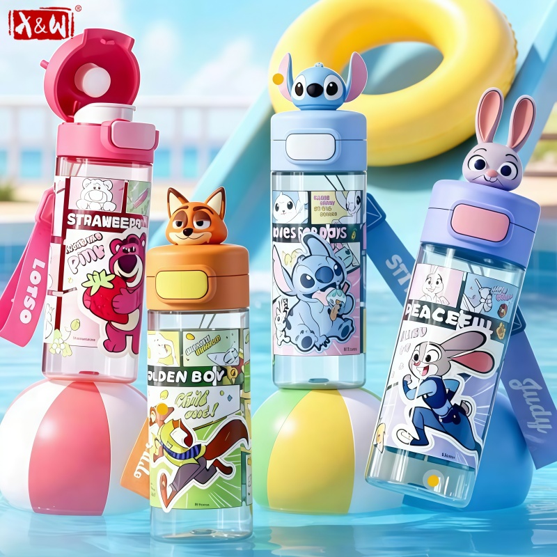 X Sports Equipment - Bouteille d'eau en plastique pop-up X&W