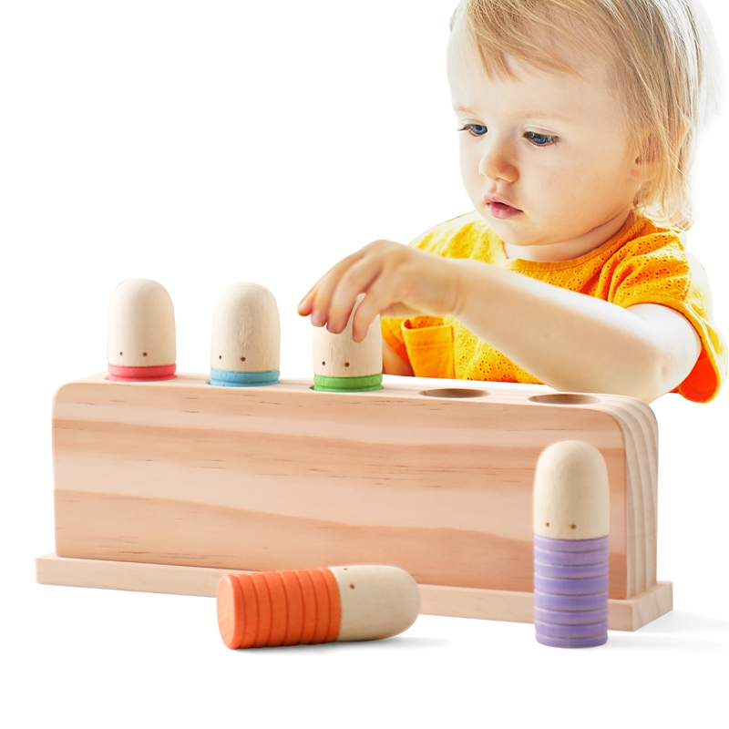 Sports Equipment For Kindergarten - Document rebondissant en bois Montessori pour