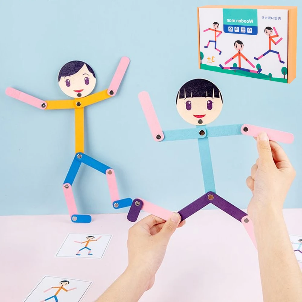 Sports Equipment For Kindergarten - Sport en bois homme matériel bricolage