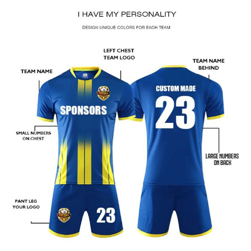 Maillot de football personnali - Sports Equipment For Kindergarten avis et prix