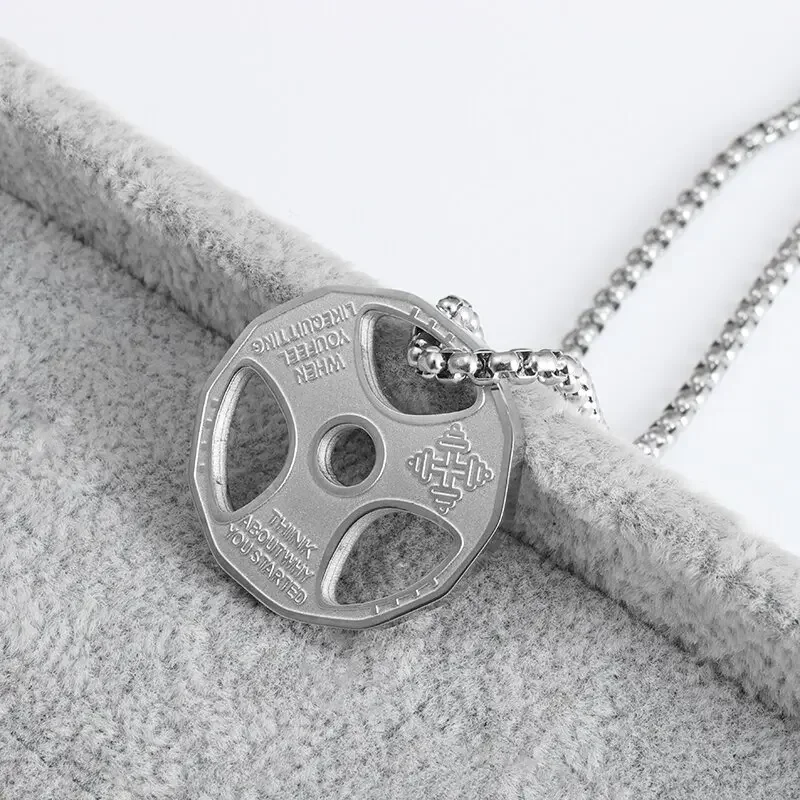 Pendentif d'haltère en acier t - Allsports Equipment avis et prix