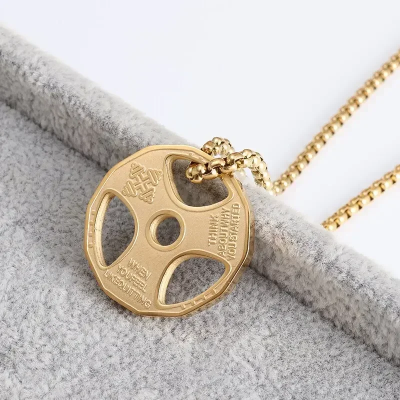 Pendentif d'haltère en acier t - Allsports Equipment avis et prix