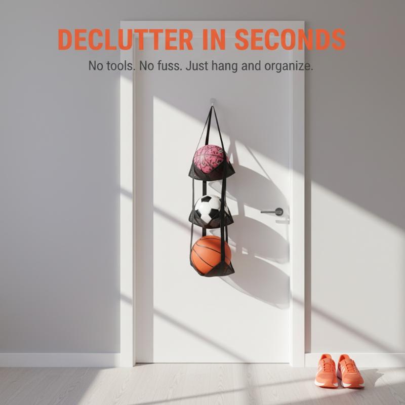 Sac de rangement mural en file - Sports Equipment Garage Organizer avis et prix