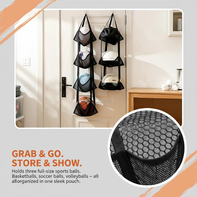 Sac de rangement mural en file - Sports Equipment Garage Organizer avis et prix