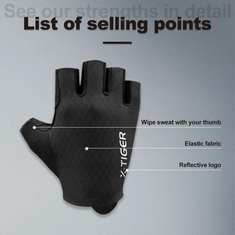 X-TIGER gants de cyclisme demi - X Sports Equipment avis et prix