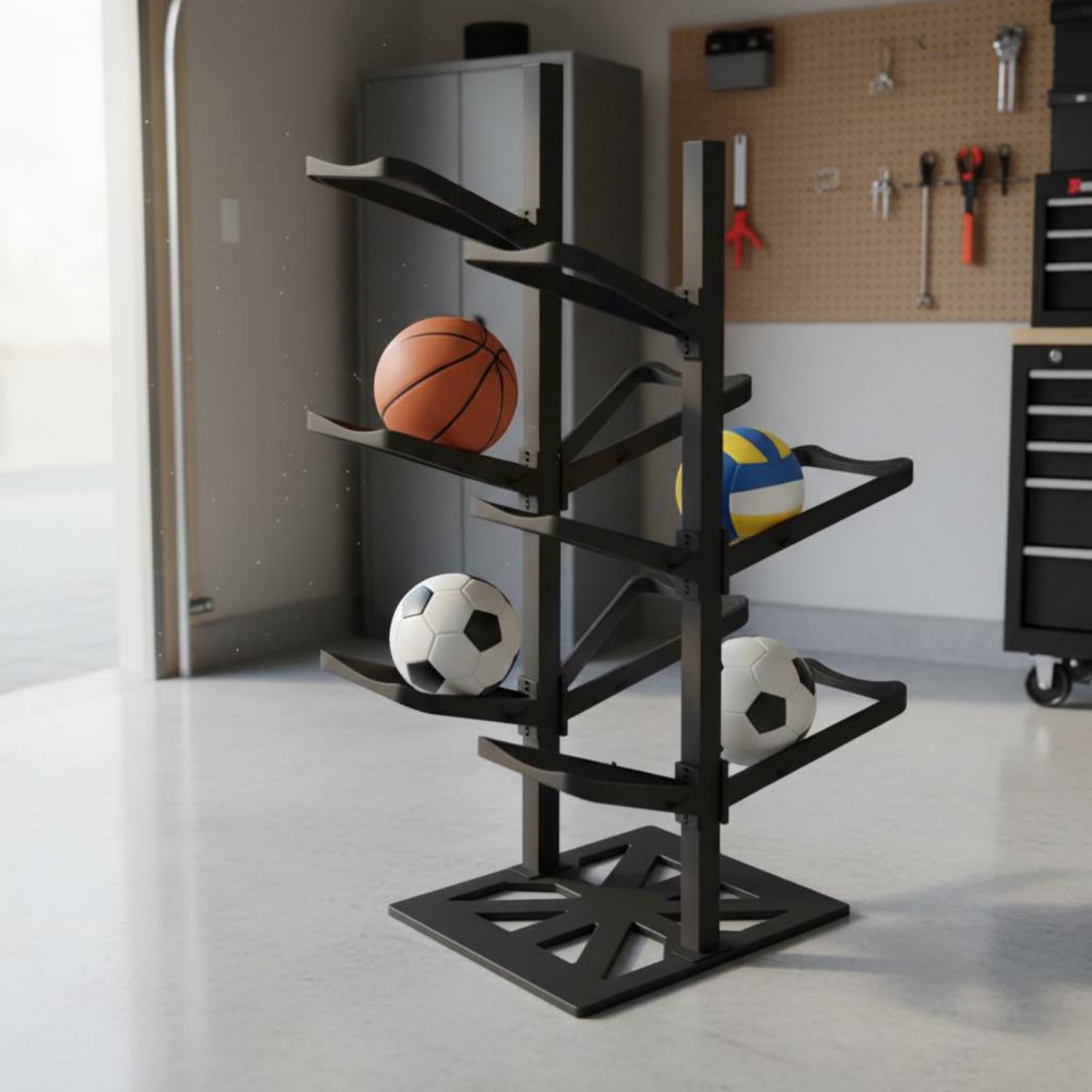 Support de rangement pour ball - Sports Equipment Garage Organizer avis et prix