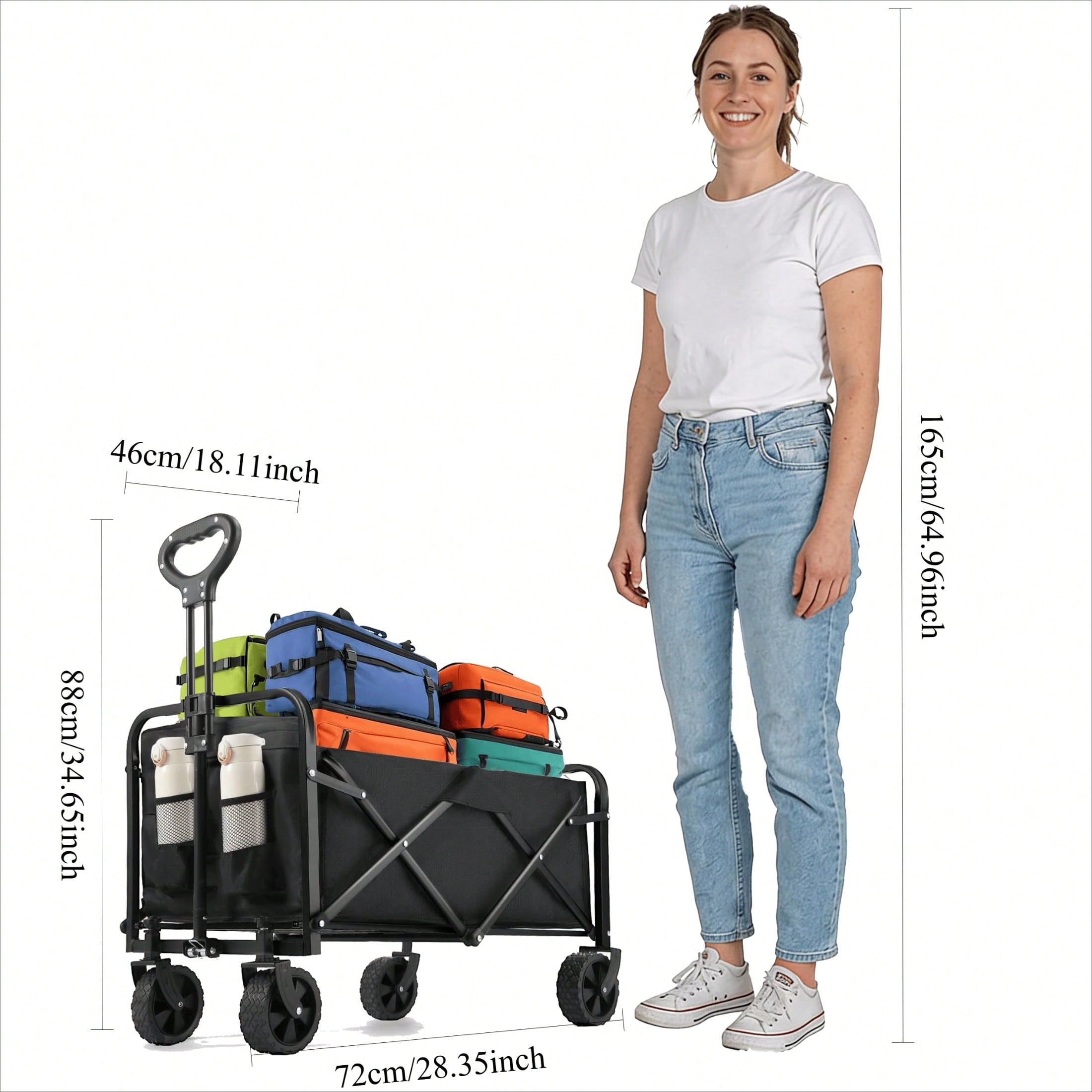 Chariot de camping tout-terrai - Sports Equipment Wagon avis et prix