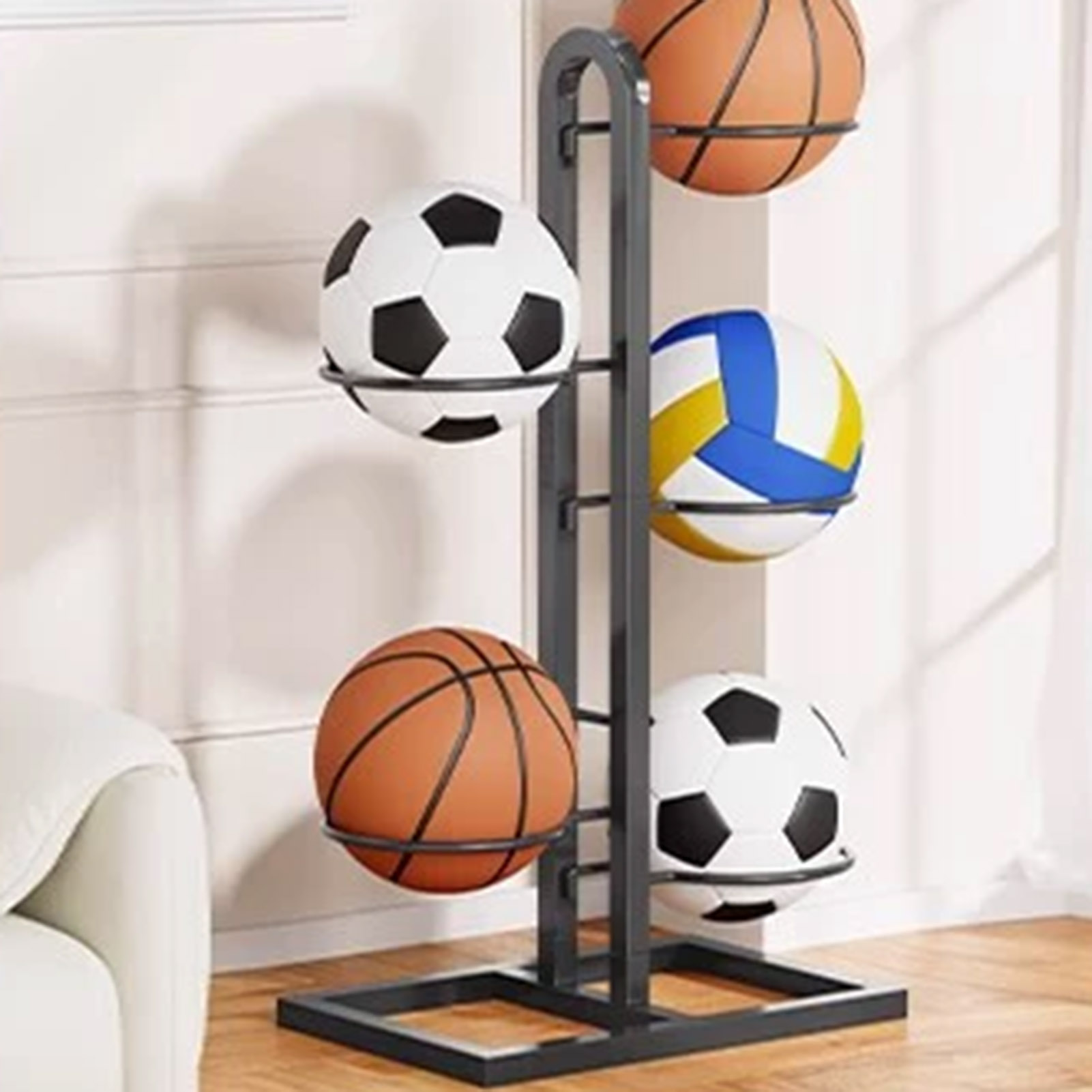 Support de basket-ball pliable - Sports Equipment Garage Organizer avis et prix